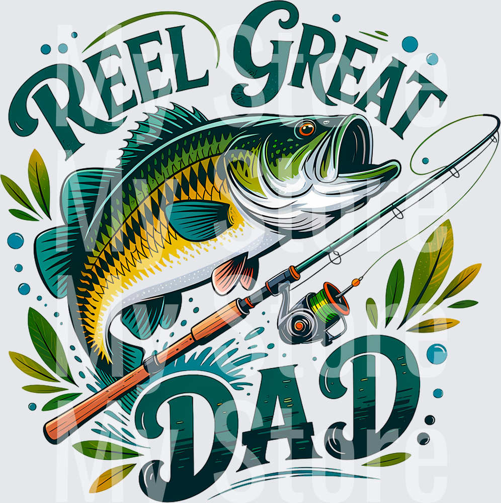 Reel great dad png