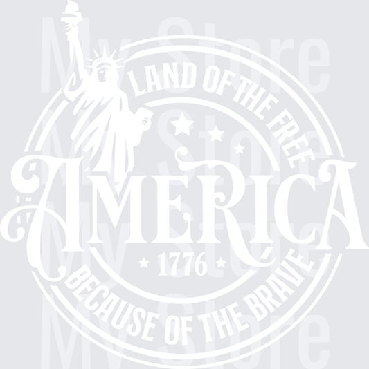 America Land Of The Free Because Of The Brave3-01