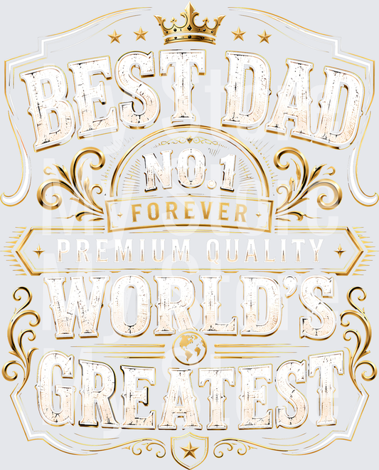 Worlds Greatest Dad PNG