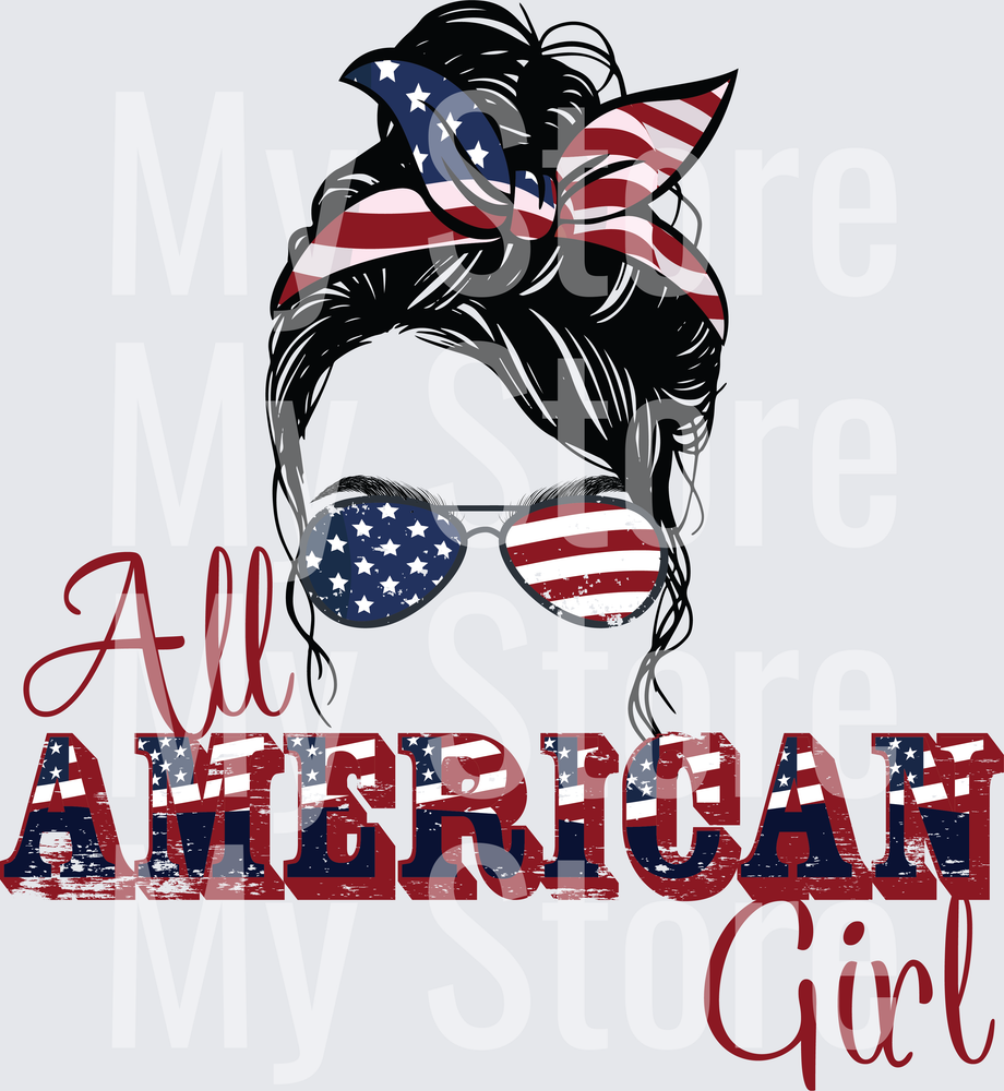 All American Girl PNG